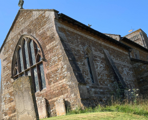 St Mary Magdalene and St Andrews Church Ridlington Imposing View