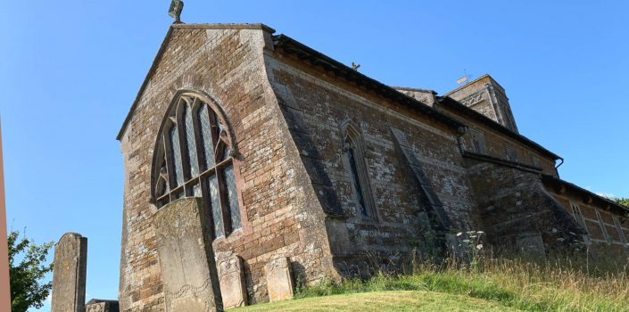 St Mary Magdalene and St Andrews Church Ridlington Imposing View